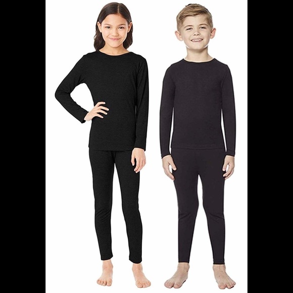 32 Degrees Kids Thermal T-Shirt & Legging Set M - Picture 1 of 8